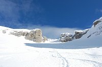 Da Gandellino (Tezzi Alti) salita con ciaspole in Val Sedornia e sul Pizzo di Petto (2270 m) il 25 gennaio 09  - FOTOGALLERY